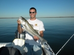Stripers cuaght on Lake Texoma with fishing guide Brian Prichard